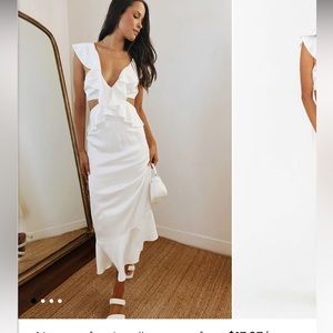 Show me your mumu zoey midi dress